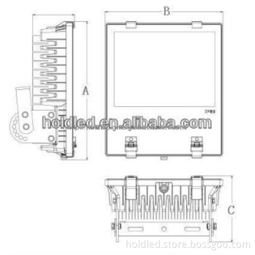 IP65 120w IP65 LED floodlight 18000lm cfl replacement